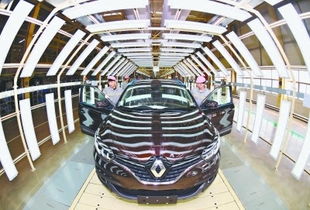 東風(fēng)雷諾武漢工廠竣工投產(chǎn) 一期年產(chǎn)整車15萬(wàn)臺(tái) 圖