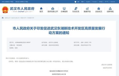 武漢印發(fā)行動(dòng)方案 推動(dòng)光谷高質(zhì)量發(fā)展，2025年GDP突破5000億，2035年初步建成“世界光谷”